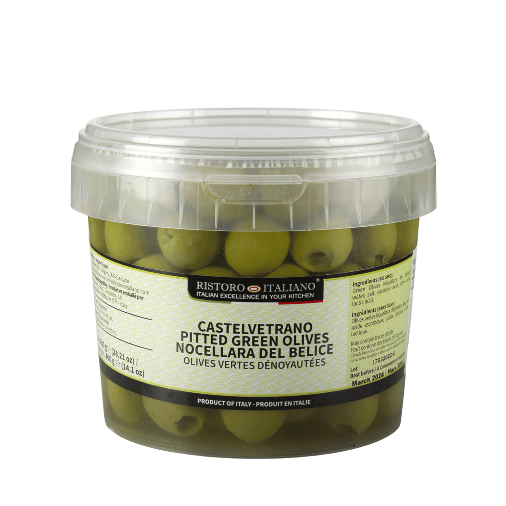 Castelvetrano Pitted Green Olives